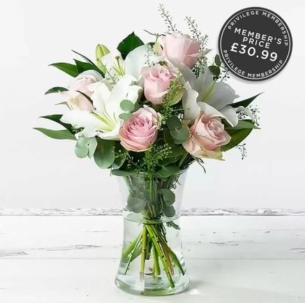 Simply Pink Rose & Lily