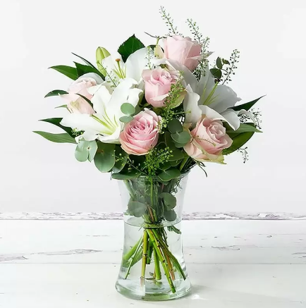 Simply Pink Rose & Lily