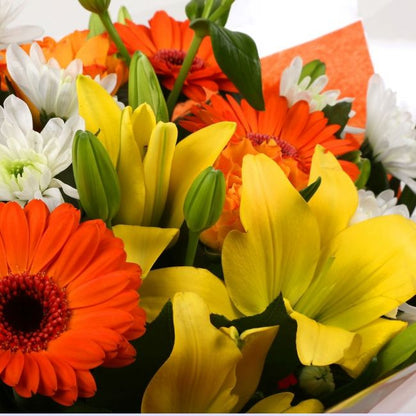 Orange Burst Bouquet