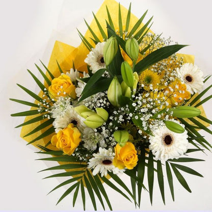 Lemon & White Bouquet