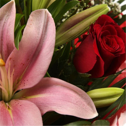 Special Rose and Lily Bouquet